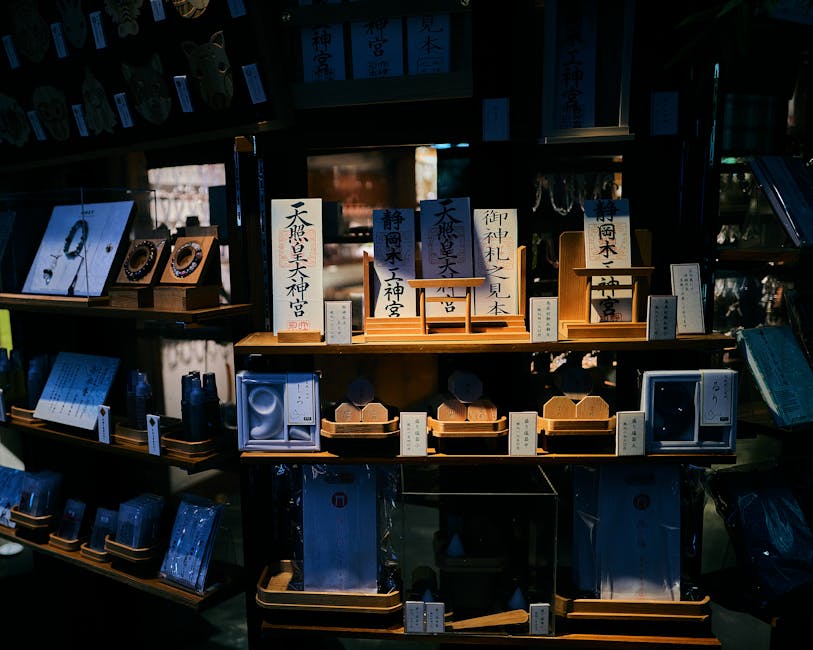 Best Japanese Souvenirs: 25 Things Worth Buying in Japan (2026) — Photo by Tokuo Nobuhiro on Pexels