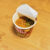Cup of instant noodles Japanese fast food culture