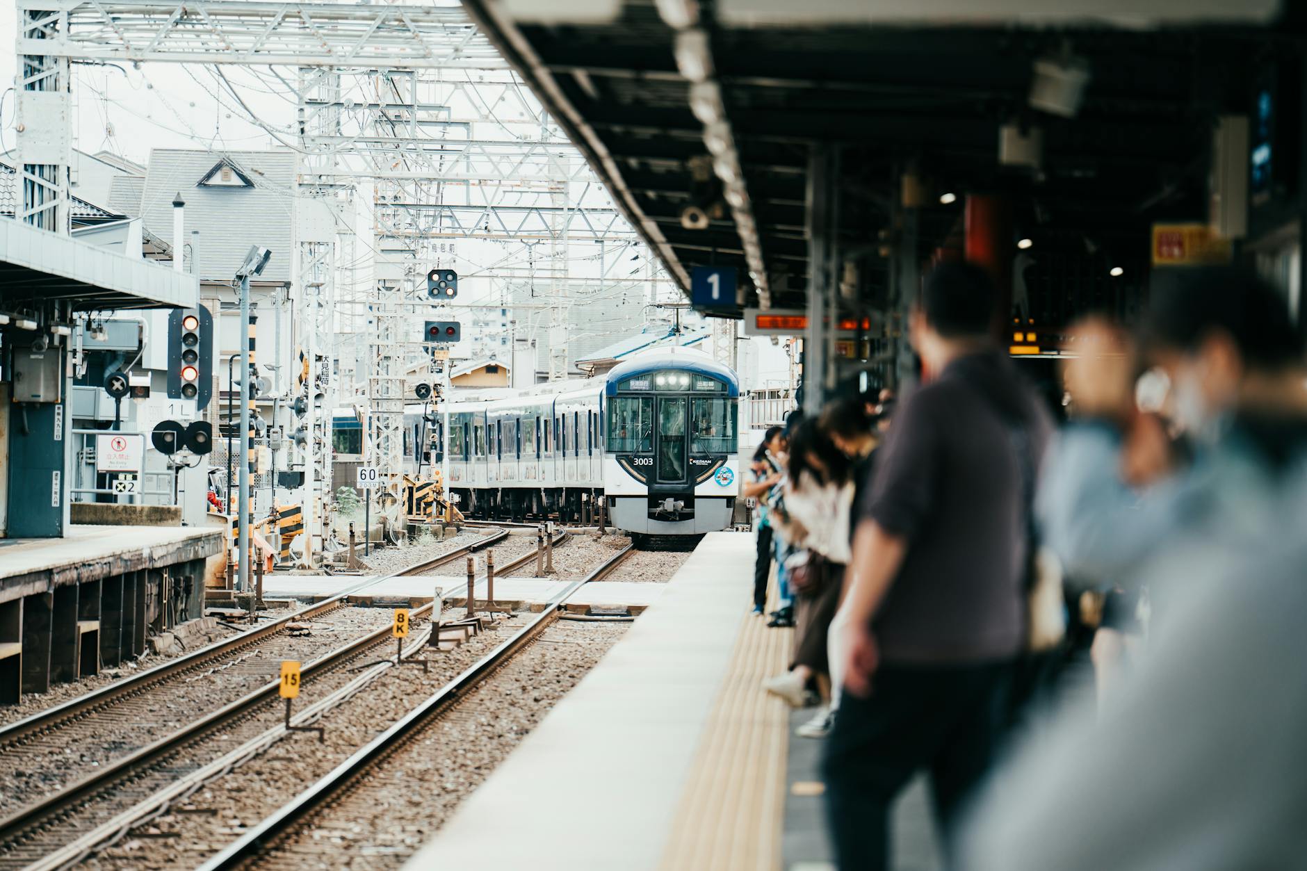 japan train station transit map platform — G N / Pexels